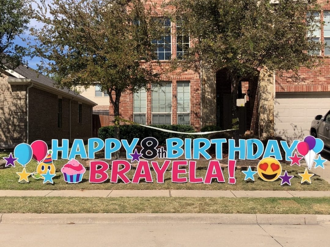 Birthday Yard Signs In Staten Island | Sign Dreamers Staten Island