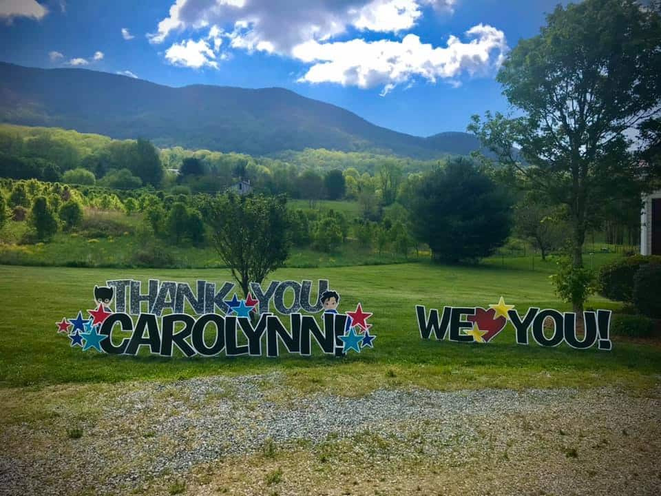 Boone Law Enforcement Appreciation Yard Greeting