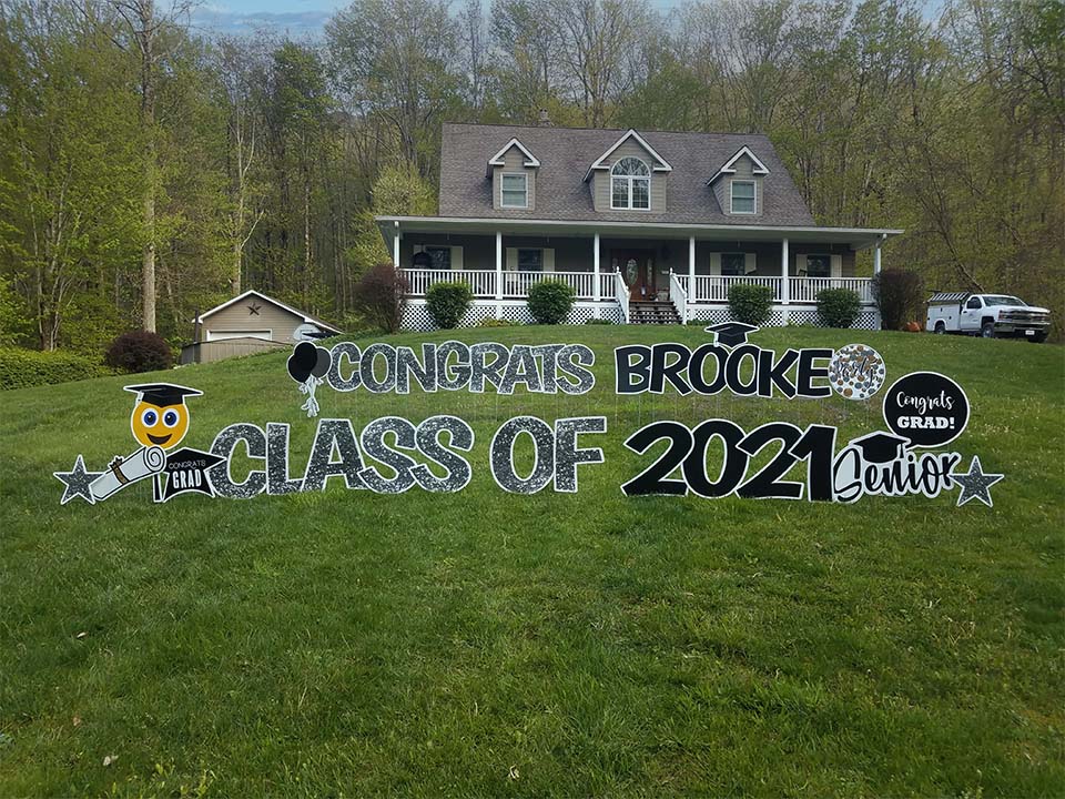 Boone Graduation Yard Card