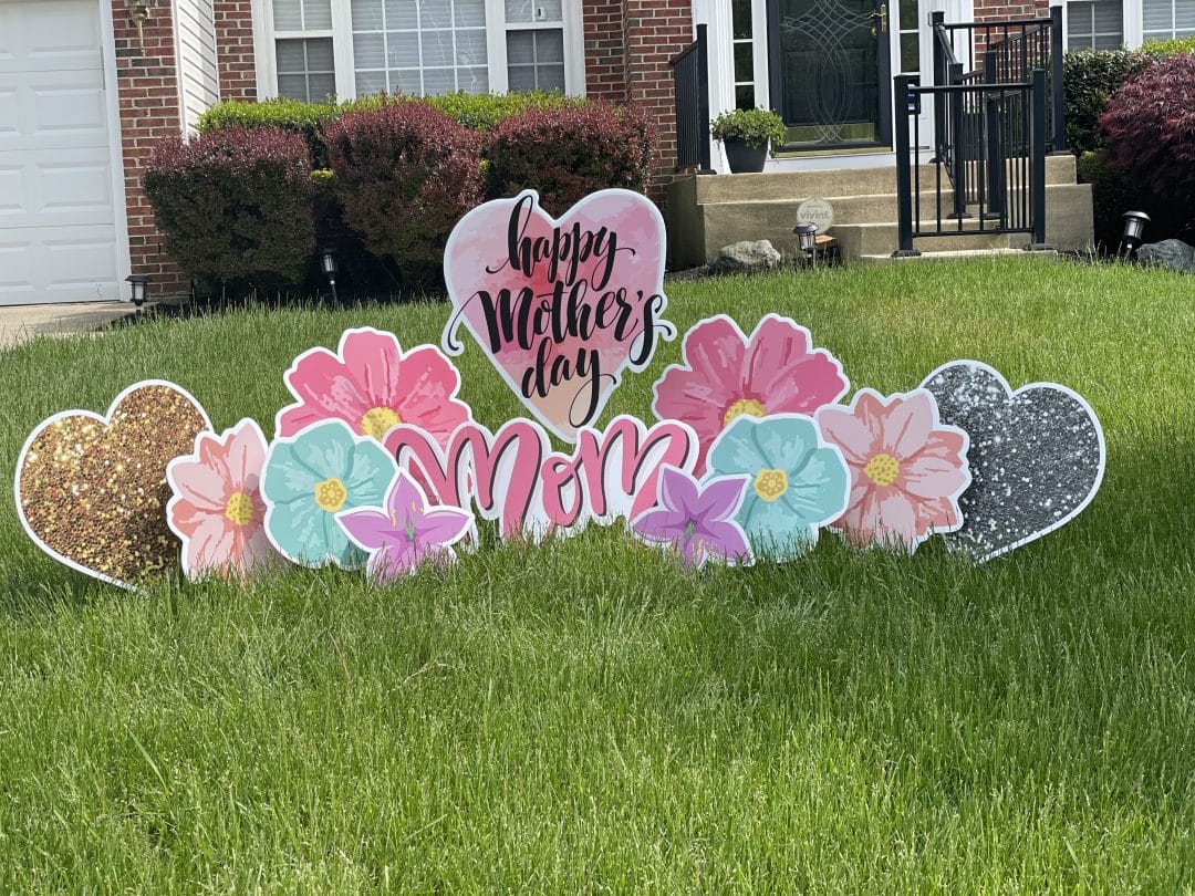 DMV Mother's Day Yard Sign