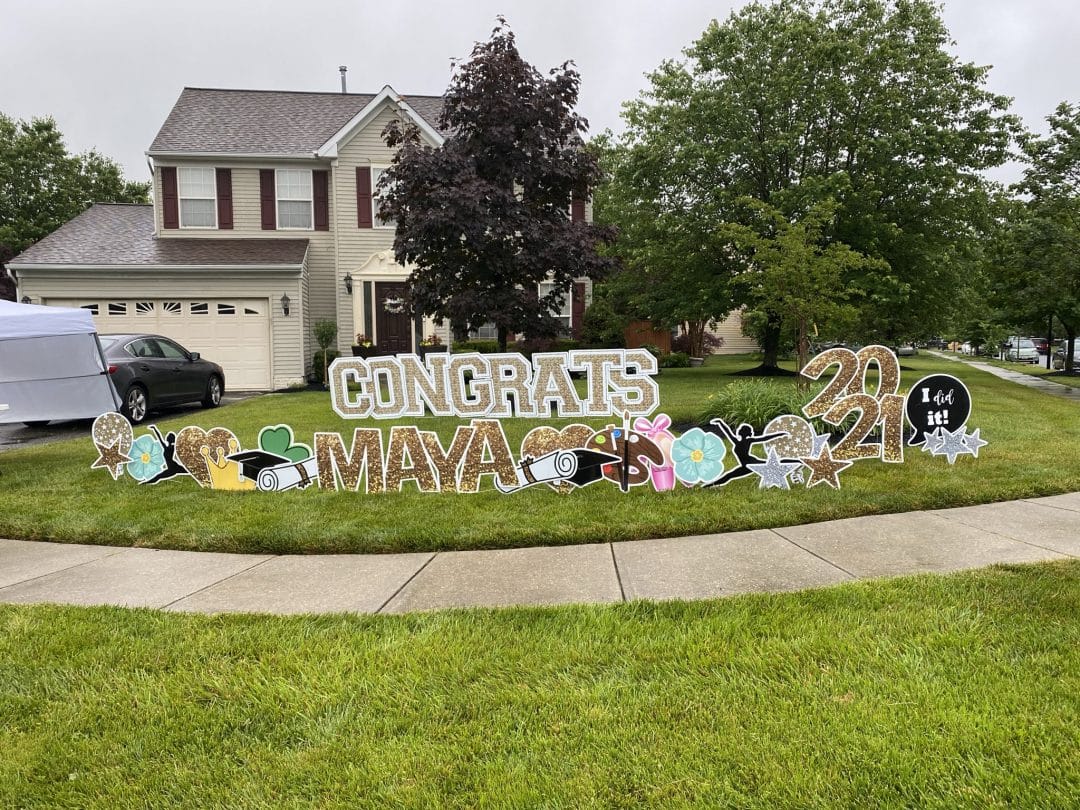 Mini MEGA Grad Sign DMV