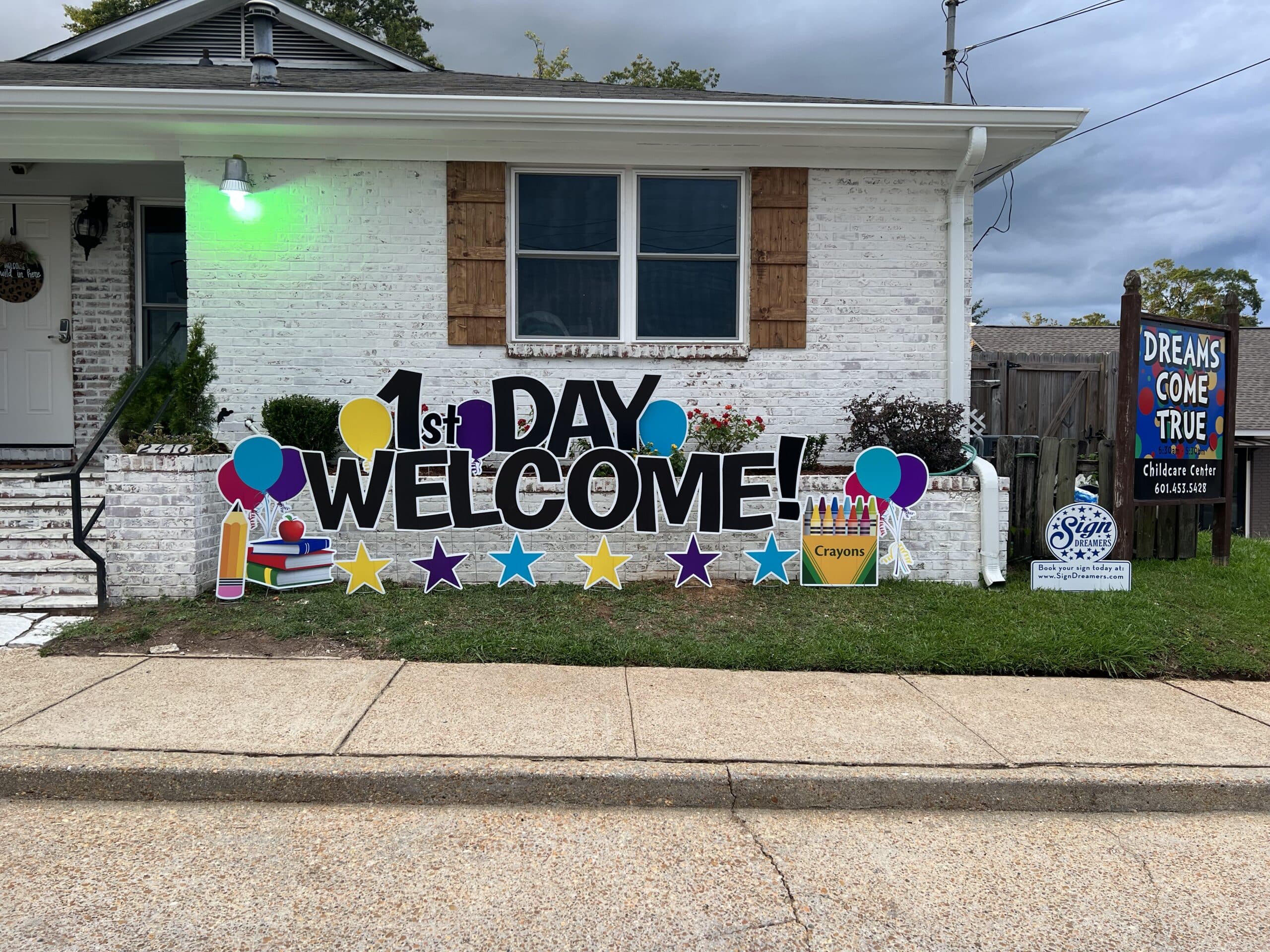 DREAMS COME TRUE SIGN